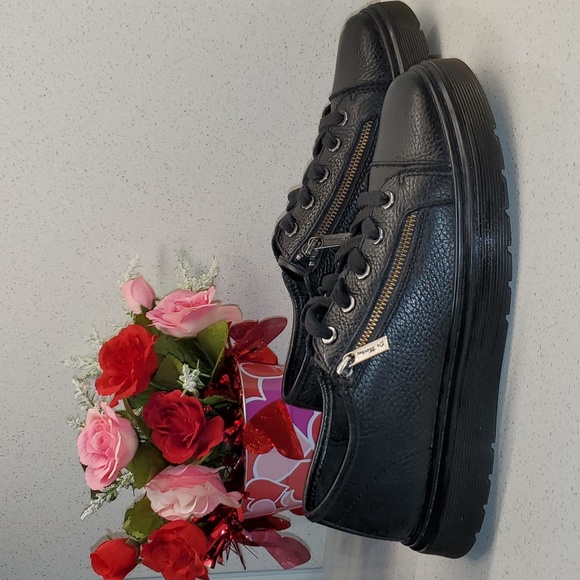 Unisex DR MARTENS leather sneakers (W10-M8) - Picture 3 of 10